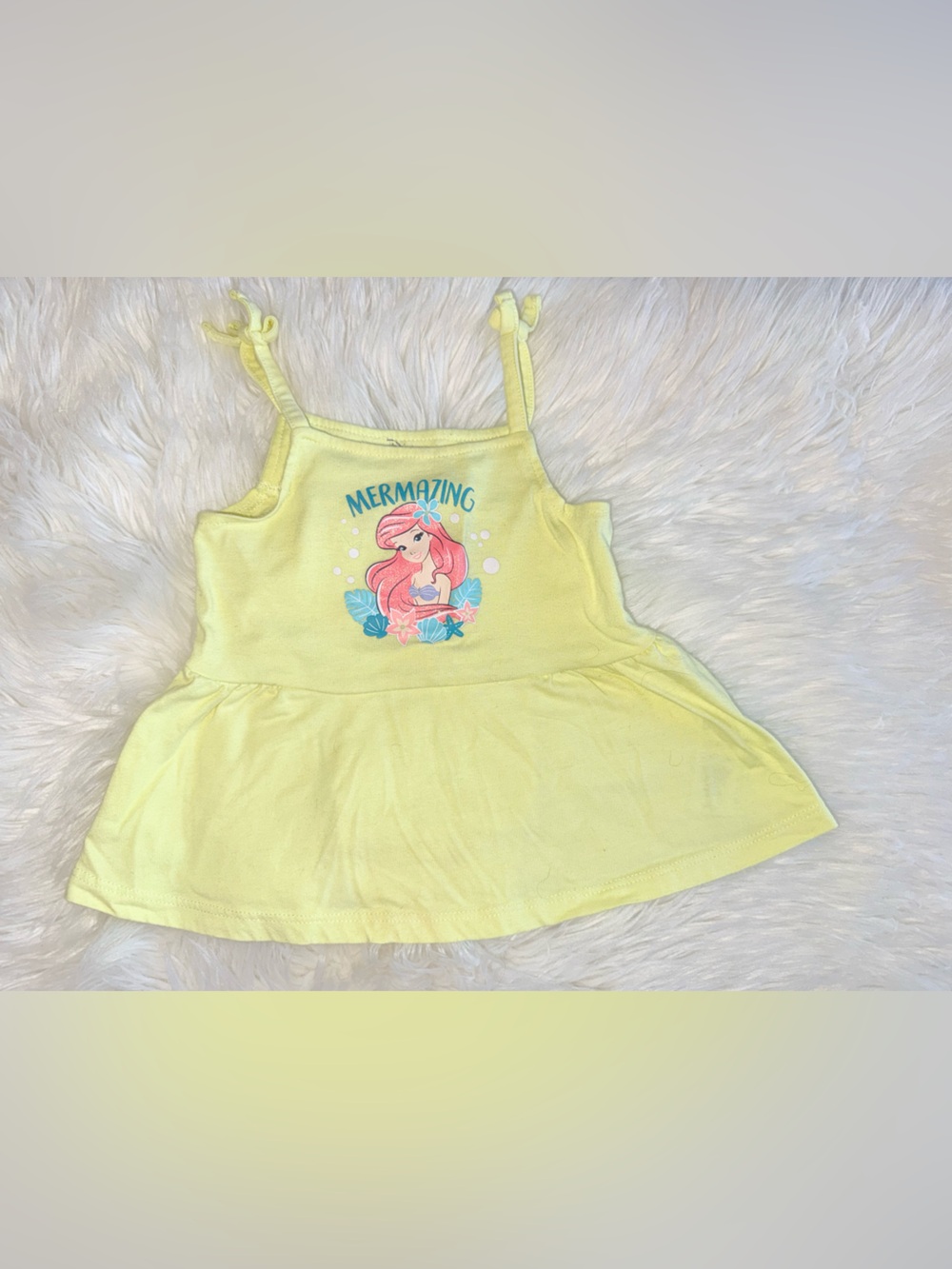 💫10/$25 • Disney Baby “Mermazing” Cotton Blend Tank